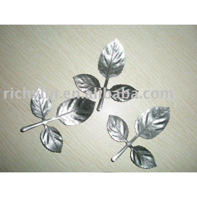 Stamping Rose Leaf / Steel Leaves