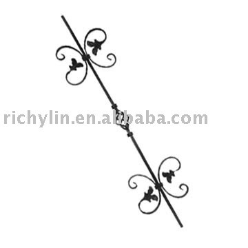 Wrought iron baluster